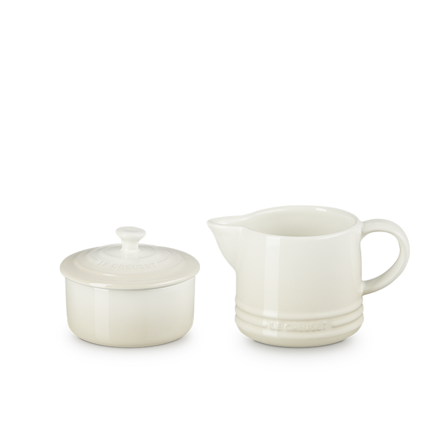 Ensemble de pot &agrave; cr&egrave;me et sucrier classiques, view 1